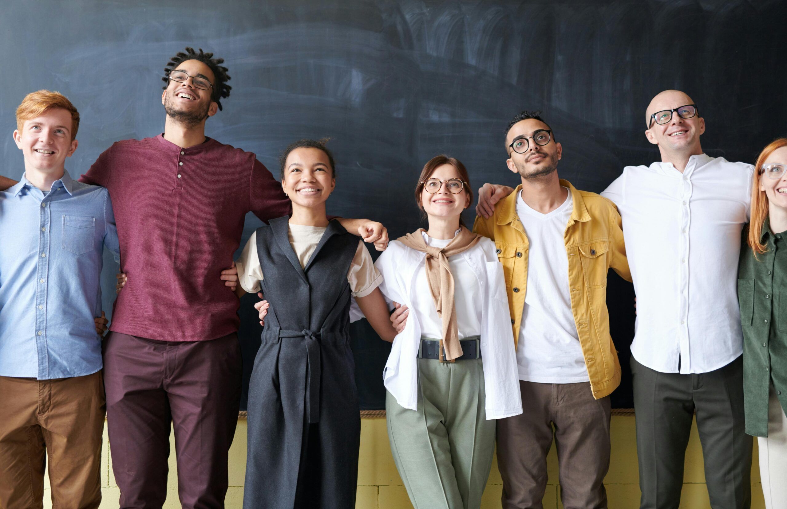 Students representing diversity
